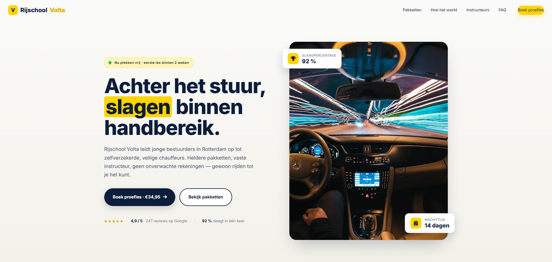 Rijschool Volta